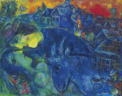 Le village bleu