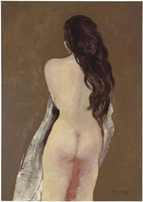 Desnudo de espalda
