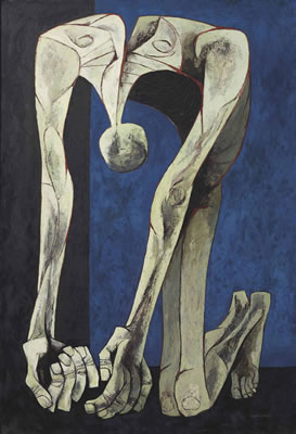 Los desesperados by Oswaldo Guayasamin - Auction record, sale price, and art valuation. Compare with similar artists and explore comparable artworks.
