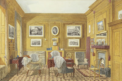 A college room, Oxford