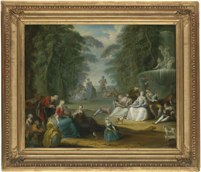 Le concert champêtre by Jacques Sebastien Leclerc - Auction record, sale price, and art valuation. Compare with similar artists and explore comparable artworks.