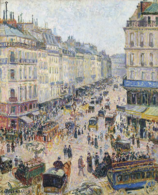 La Rue Saint-Lazare, temps lumineux