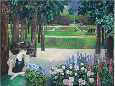 Etre seule (diptych)