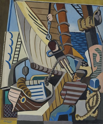 At Sea