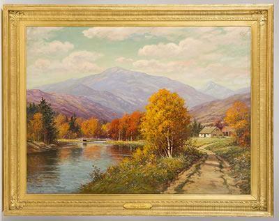 Mount Washington from the Ellis River