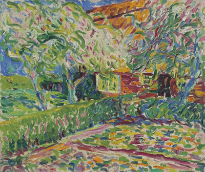 Blühende Apfelbäume by Erich Heckel - Auction record, sale price, and art valuation. Compare with similar artists and explore comparable artworks.