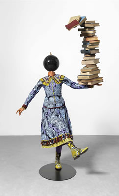 Girl Balancing Knowledge