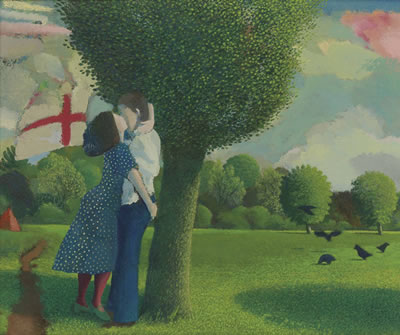 Lovers near Kew Gardens