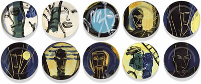 TEN PLATES, UNTITLED, 1986 by Bruce McLean - Auction record, sale price, and art valuation. Compare with similar artists and explore comparable artworks.