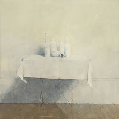 Sample artwork by William Brooker (1918 - 1983), known for figure in landscape, still life and genre painting, abstraction - View similar artists and auction records