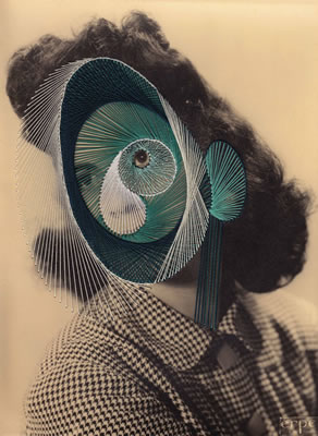 Sample artwork by Maurizio Anzeri (Born 1969), known for painting - View similar artists and auction records