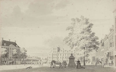 Sample artwork by Cornelis Pronk (1691 - 1759), known for landscape and topographical drawing and painting, porcelain design, theatre sets - View similar artists and auction records
