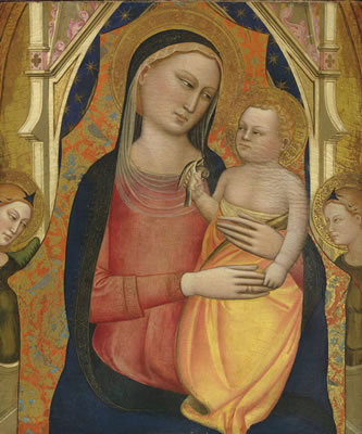 Madonna and Child with Angels