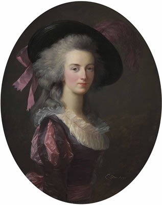 Portrait of La maréchale-comtesse de Mailly, née Blanche Charlotte Marie Félicité de Narbonne Pelet (1761-1840), half-length