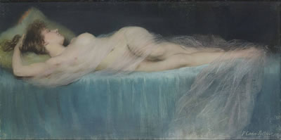 Sleeping nude by Pierre Carrier-Belleuse - Auction record, sale price, and art valuation. Compare with similar artists and explore comparable artworks.