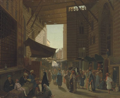 At the Bazaar, Cairo