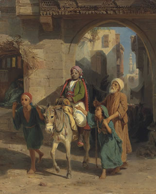 Entering the City