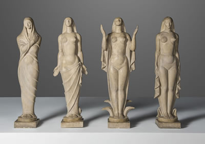 THE 'FOUR SEASONS', 1934 (4) by Wheeler Williams - Auction record, sale price, and art valuation. Compare with similar artists and explore comparable artworks.
