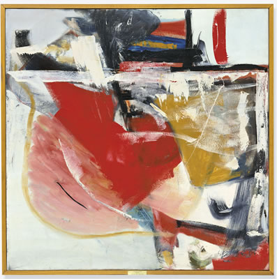 Sample artwork by Peter Lanyon (1918 - 1964), known for abstract landscapes, constructions, pottery, collage - View similar artists and auction records