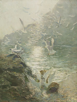 Silver Wings by Charles Walter Simpson - Auction record, sale price, and art valuation. Compare with similar artists and explore comparable artworks.