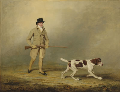 Portrait of a sportsman carrying a gun, with a pointer in a landscape by Benjamin Marshall - Auction record, sale price, and art valuation. Compare with similar artists and explore comparable artworks.