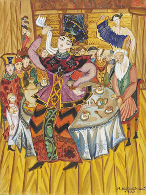 Danseuse by Aleksandra Vasilievna Scekotichina-Potockaja - Auction record, sale price, and art valuation. Compare with similar artists and explore comparable artworks.