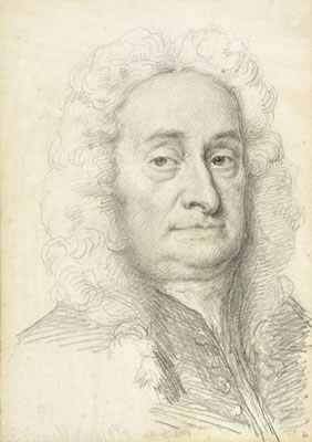 Portrait of Sir Hans Sloane (1660-1753)