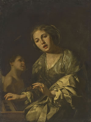 Saint Cecilia by Bernardo Cavallino - Auction record, sale price, and art valuation. Compare with similar artists and explore comparable artworks.