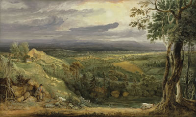 A view of Somersetshire from Fitzhead, the Seat of Lord Somerville
