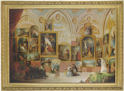 An imaginary gallery by John Scarlett (Davies) Davis - Auction record, sale price, and art valuation. Compare with similar artists and explore comparable artworks.