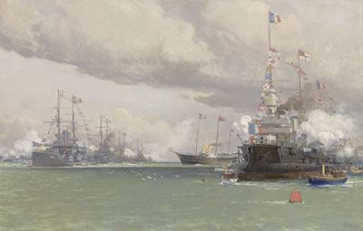 Sample artwork by Edoardo Federico Martino (1838 - 1912), known for seascapes, ships - View similar artists and auction records