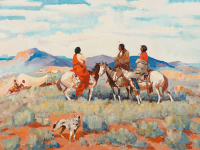 Along the Old Trail by Laverne Nelson Black - Auction record, sale price, and art valuation. Compare with similar artists and explore comparable artworks.