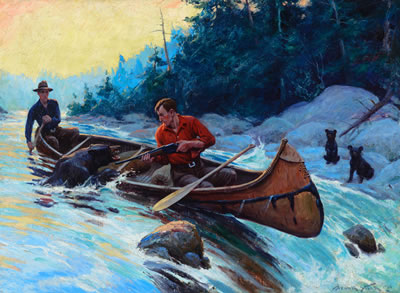 A Critical Moment (1926) by Frank Stick - Auction record, sale price, and art valuation. Compare with similar artists and explore comparable artworks.