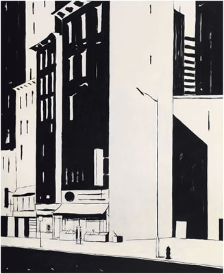 New York Black and White