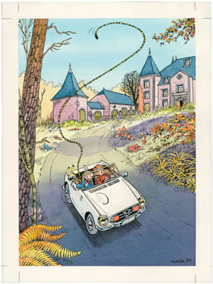 SPIROU ET FANTASIO LE FAISEUR D’OR (T.20) BLACK AND WHITE 2016