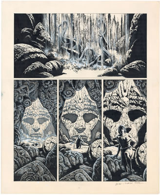 Sample artwork by Jean-Claude Gal (1942 - 1994), known for comics - View similar artists and auction records