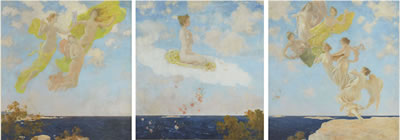 Sample artwork by Henry Lerolle (1848 - 1929), known for mural painting - View similar artists and auction records