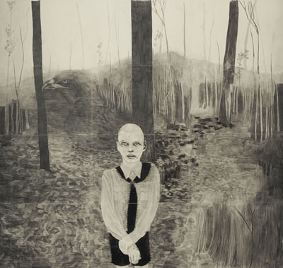 Abendland XII (forest) (12 sheets of paper assembled) by Marc Bauer - Auction record, sale price, and art valuation. Compare with similar artists and explore comparable artworks.