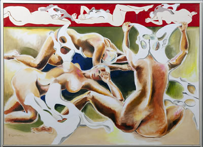"Flesh and Bones" by Kate O'Meallie - Auction record, sale price, and art valuation. Compare with similar artists and explore comparable artworks.