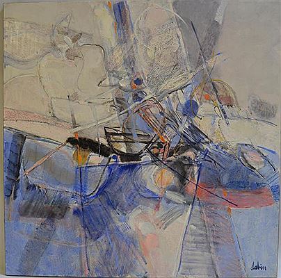 Sample artwork by Joel Dabin (1933 - 2003), known for painting - View similar artists and auction records