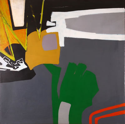 Sample artwork by Robert O'Rorke (Born 1945), known for painting, large abstract paintings - View similar artists and auction records