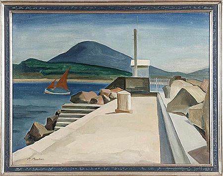 Hafen und Kai im Süden by Richard Becker - Auction record, sale price, and art valuation. Compare with similar artists and explore comparable artworks.