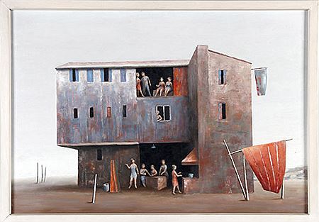 Sample artwork by Volkmar Gross (1927 - 1992), known for painting - View similar artists and auction records