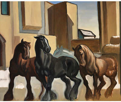 Shire Horses by Anton Lock - Auction record, sale price, and art valuation. Compare with similar artists and explore comparable artworks.