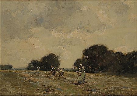TURNING THE HAY