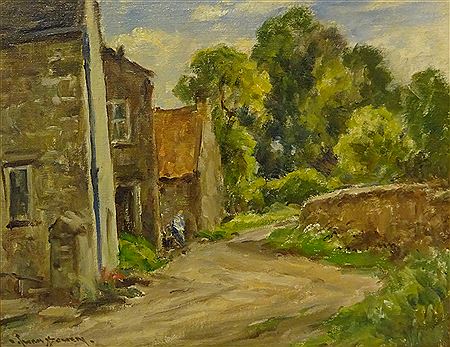 Yorkshire Cottages by Edward C Booth - Auction record, sale price, and art valuation. Compare with similar artists and explore comparable artworks.