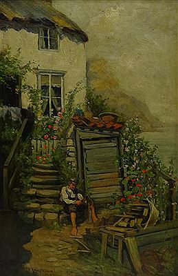 RUNSWICK BAY COTTAGE by James Watson - Auction record, sale price, and art valuation. Compare with similar artists and explore comparable artworks.