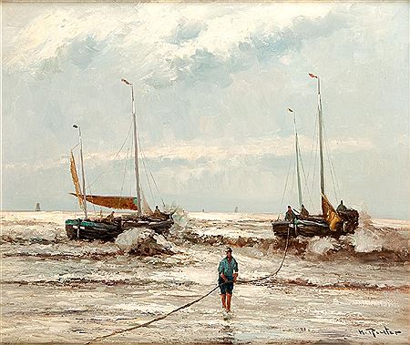Boats by the shore