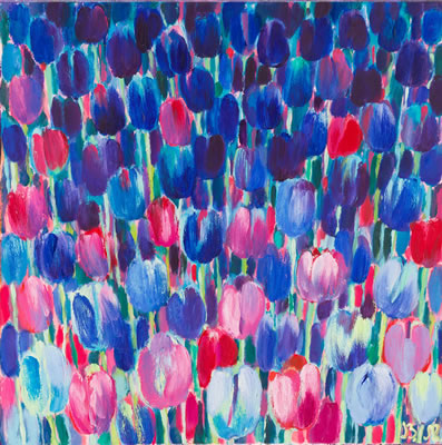 "Blue fields"