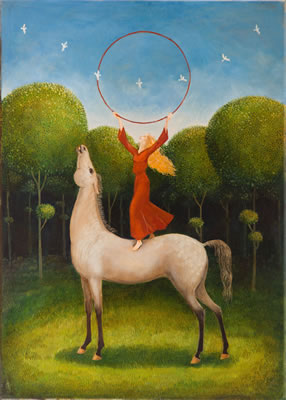 Red circle, 2017 by Malwina Brade - Auction record, sale price, and art valuation. Compare with similar artists and explore comparable artworks.